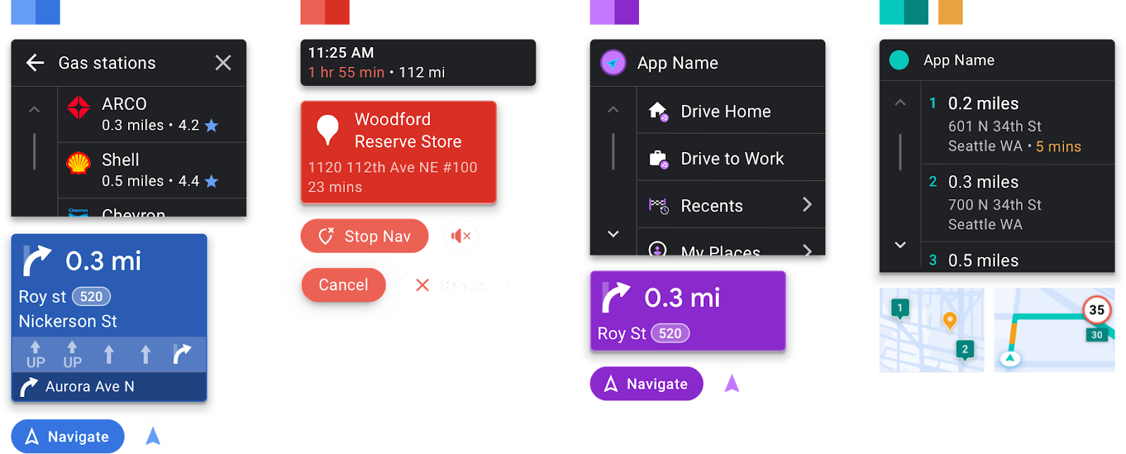 App customization examples